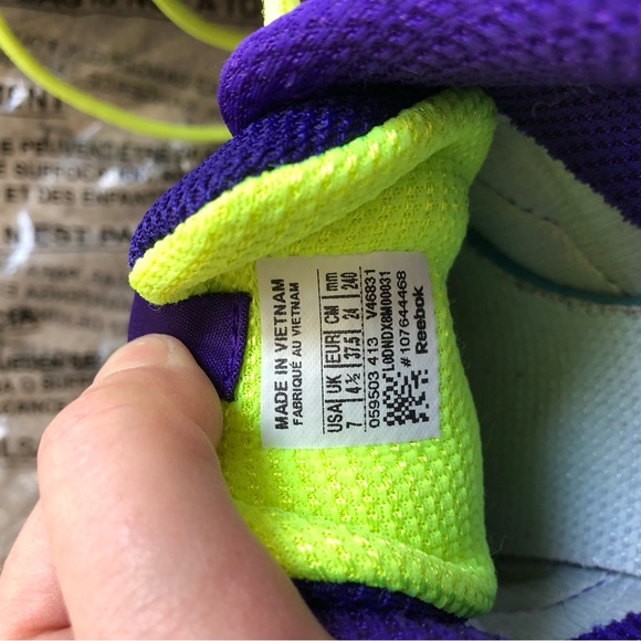 Reebok trainers women’s sz 7 sneakers - Picture 7 of 8